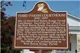Third Parish Courthouse Historical Marker