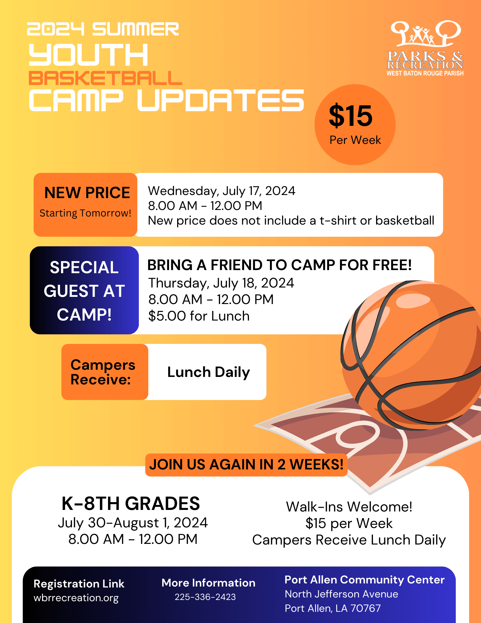 Purple Modern Basketball Camp Sport Event Flyer