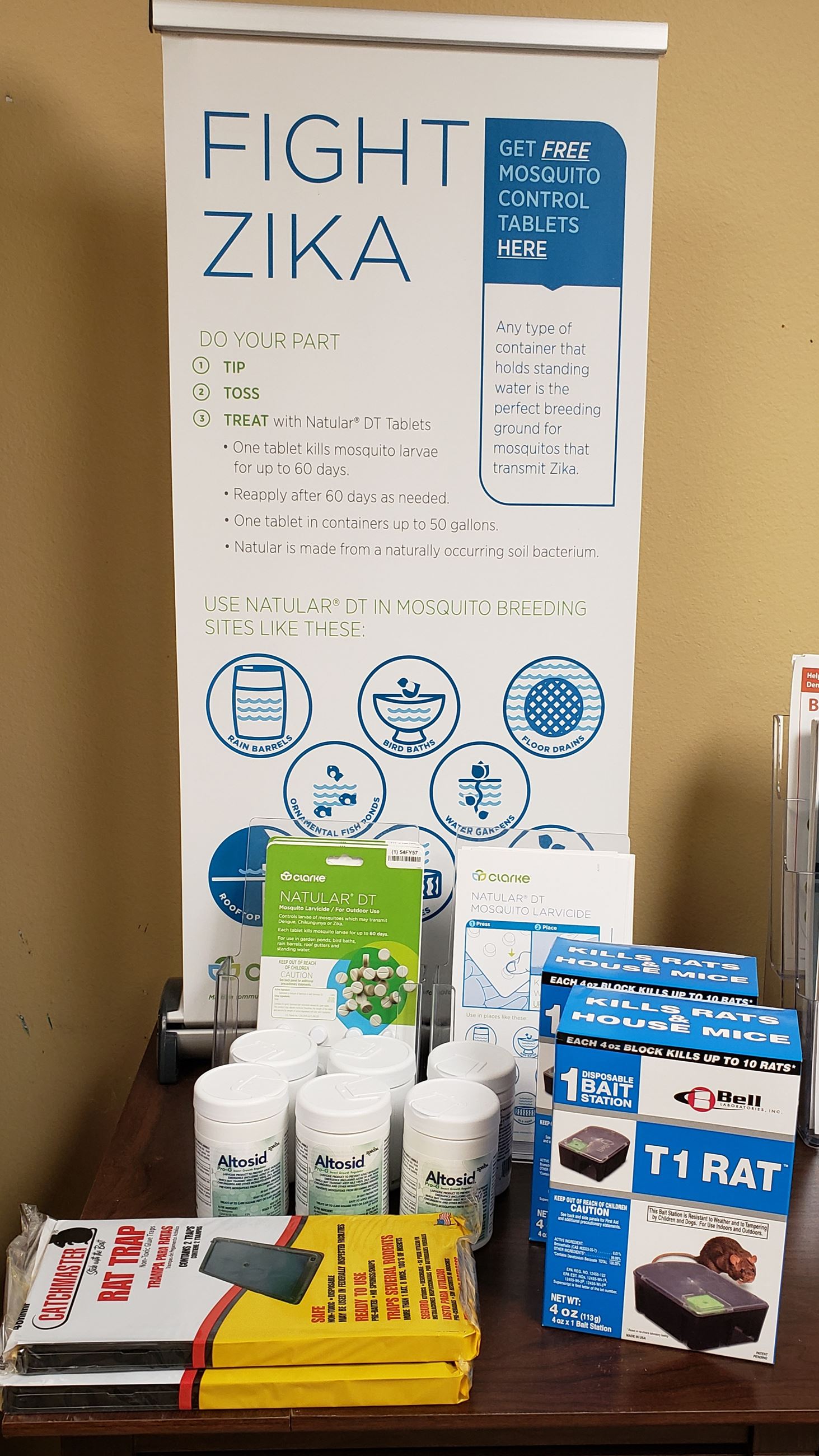 free pesticide products